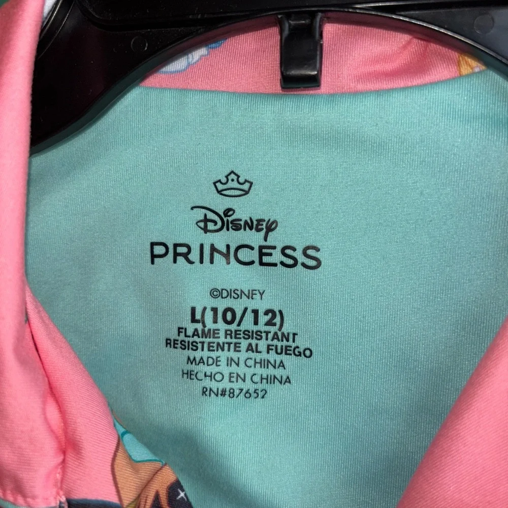 Disney large 10/12 princess Pink Character Pajama Set